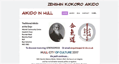 Desktop Screenshot of ai-ki-do.co.uk